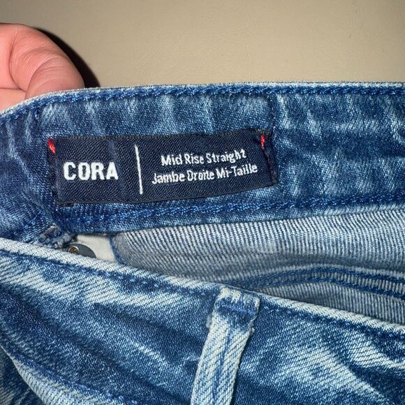 True Religion Cora Mid Rise Straight Crop Jean - 25 - Picture 9 of 12